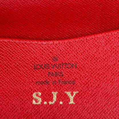 Louis Vuitton Monogram Josephine Wallet Red 7 of 8