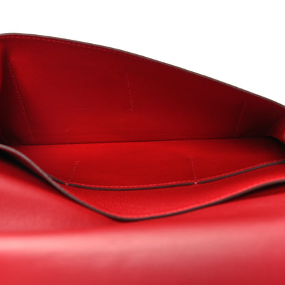 Hermes Evercolor Dogon Duo Wallet Rouge De Coeur 6 of 12