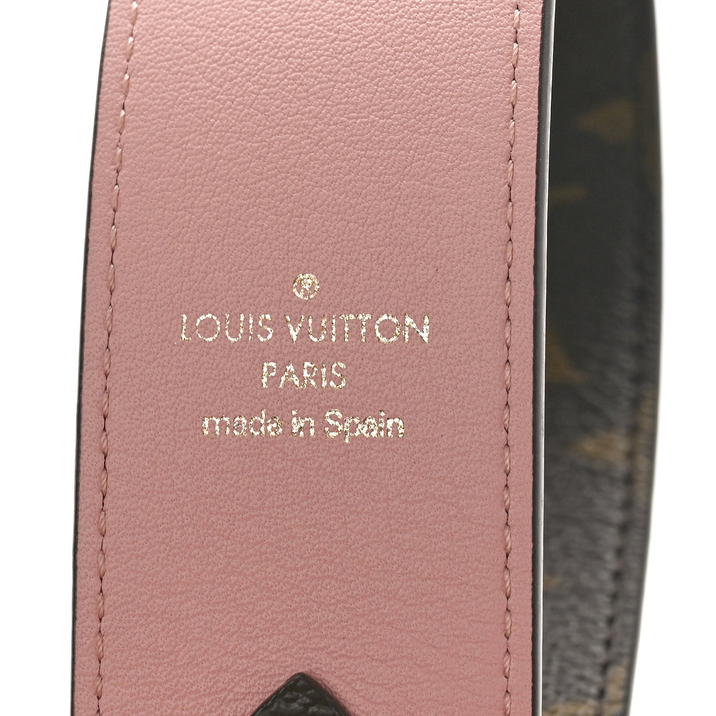 Monogram Bandouliere Shoulder Strap Rose Poudre