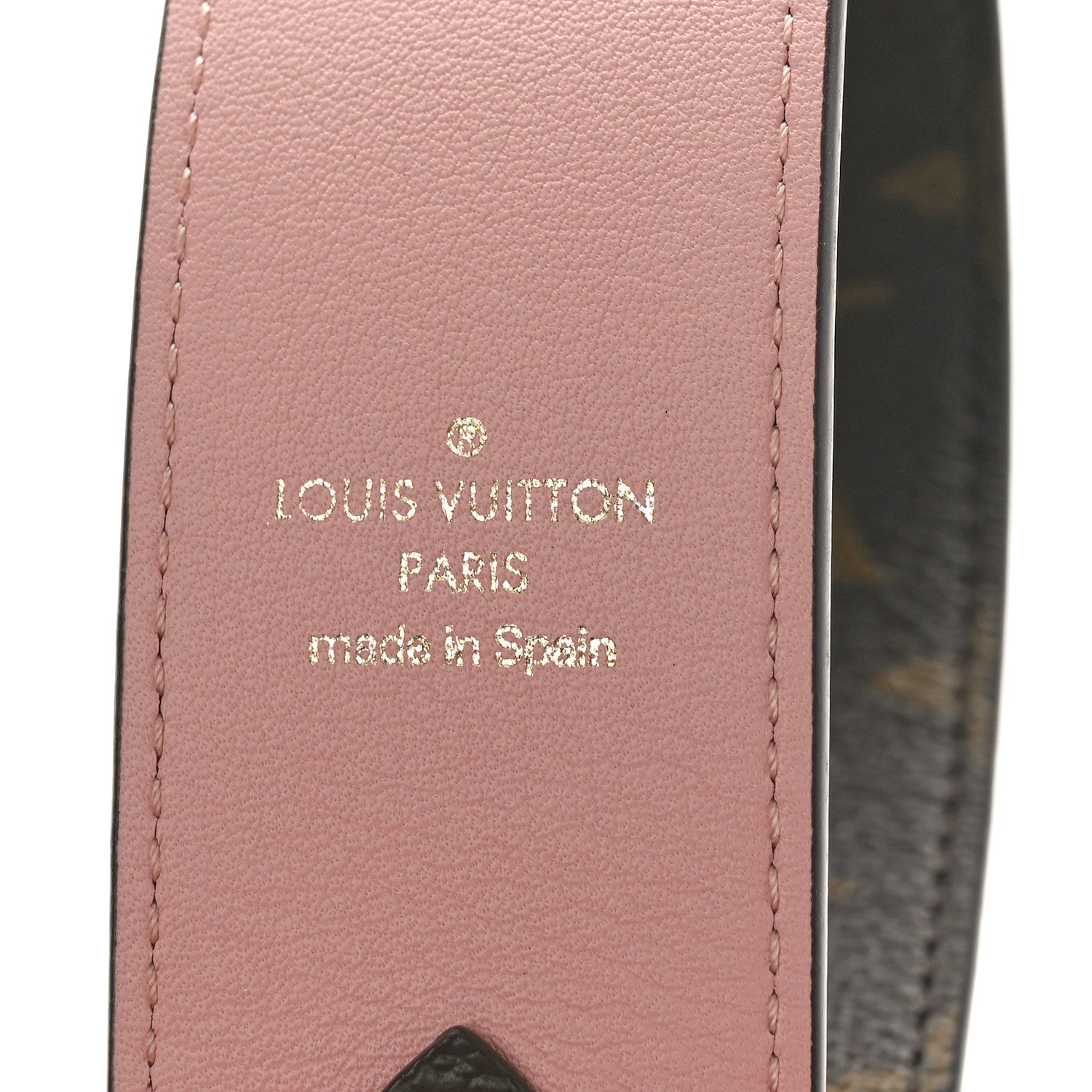 Louis Vuitton Monogram Bandouliere Shoulder Strap Rose Poudre 3 of 3