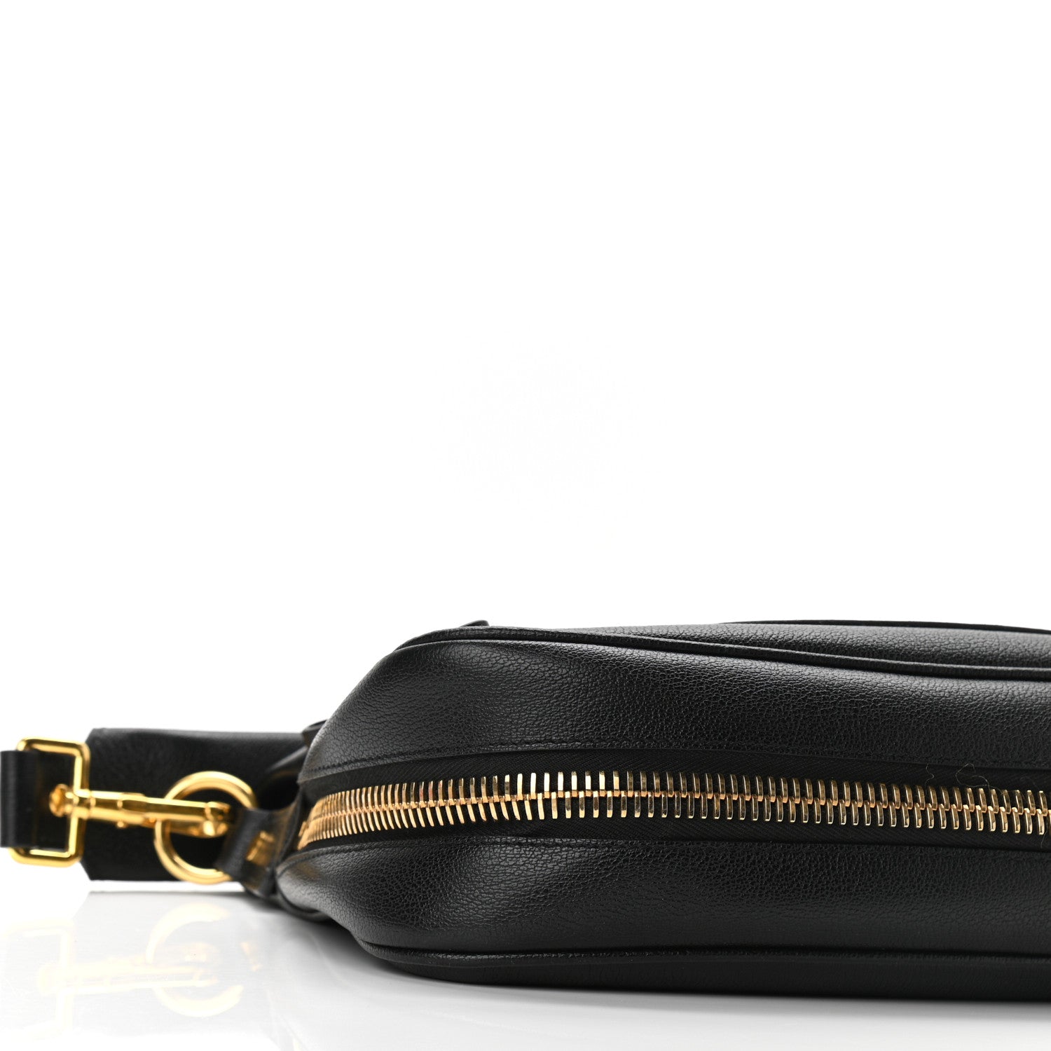 Tom Ford Grained Calfskin Medium Jennifer Crossbody Bag Black 8 of 9
