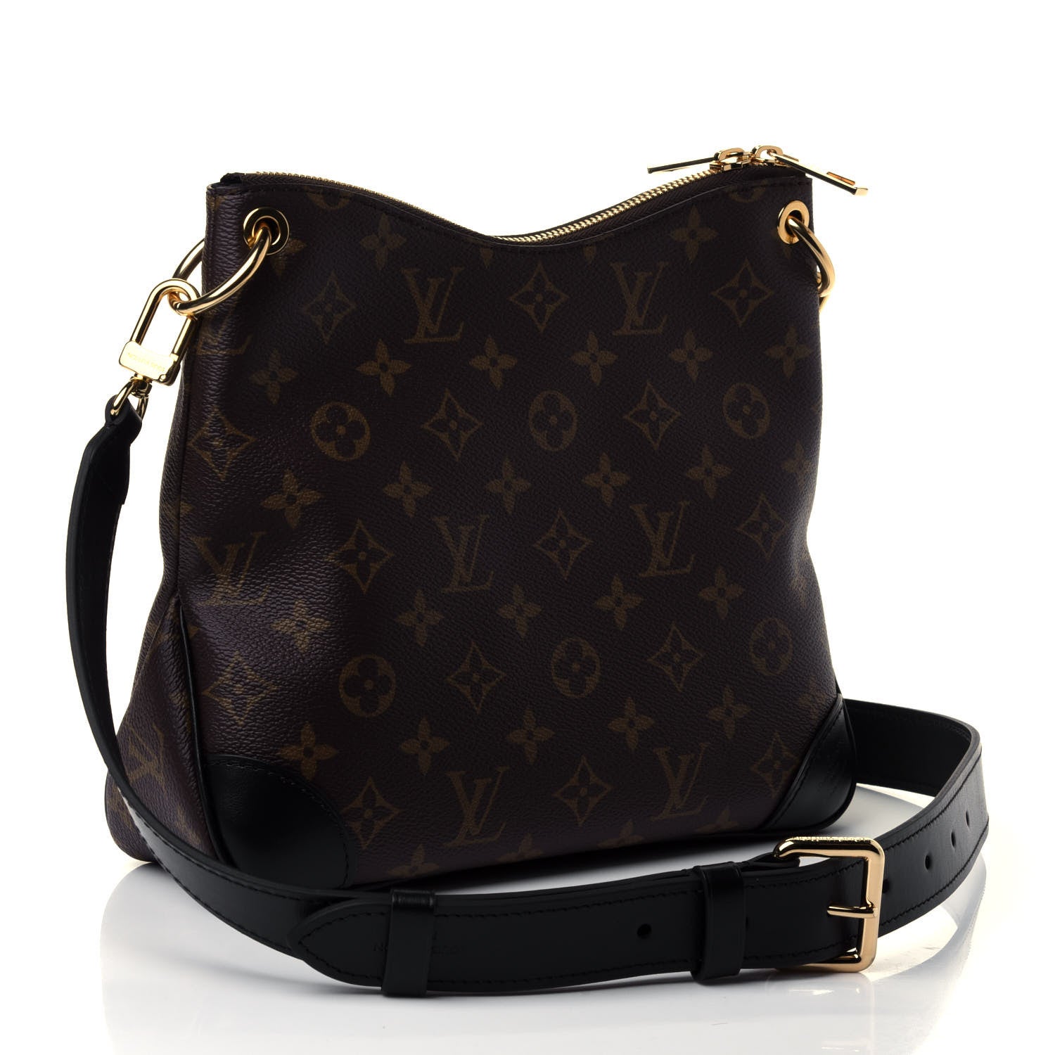 Louis Vuitton Monogram Odeon PM Black 2 of 4