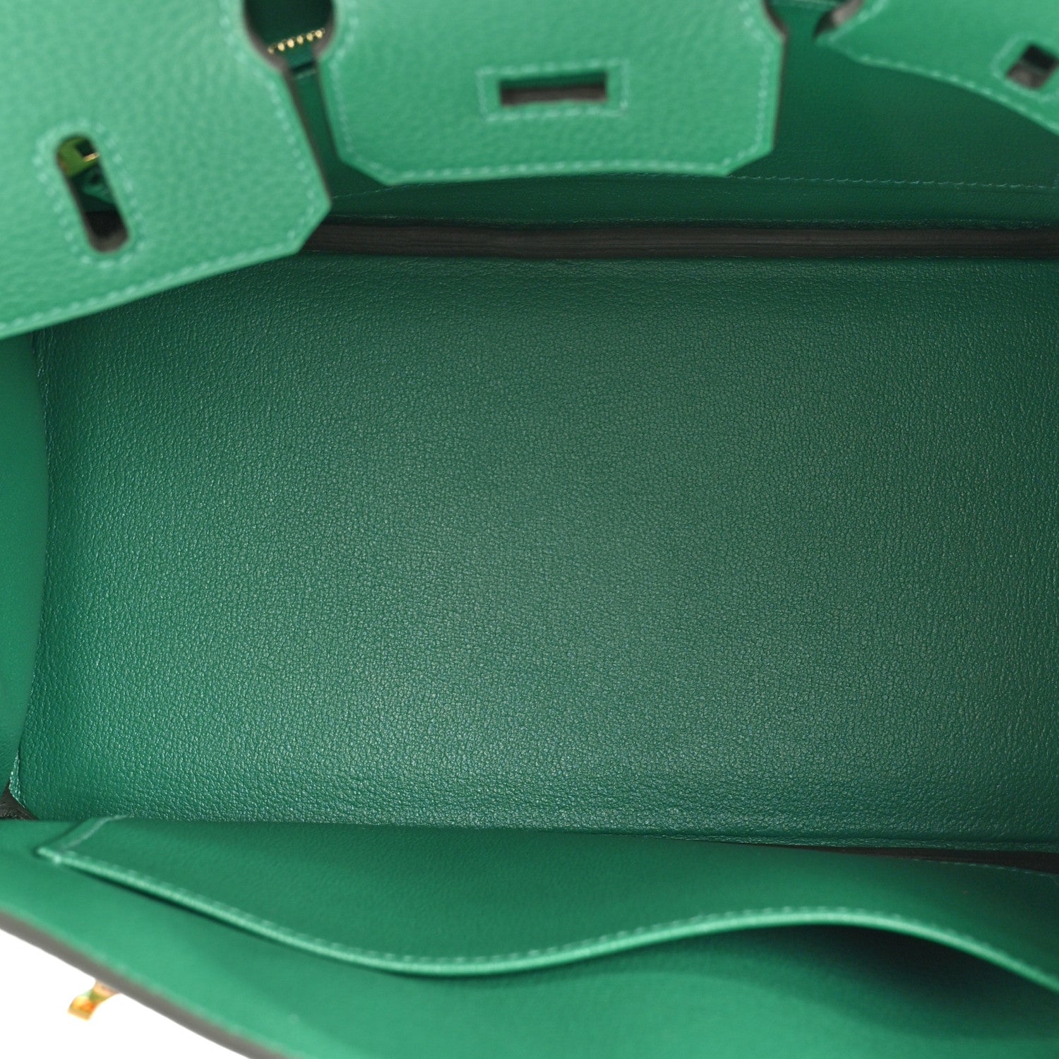 Hermes Togo Birkin 25 Vert Vertigo 5 of 13