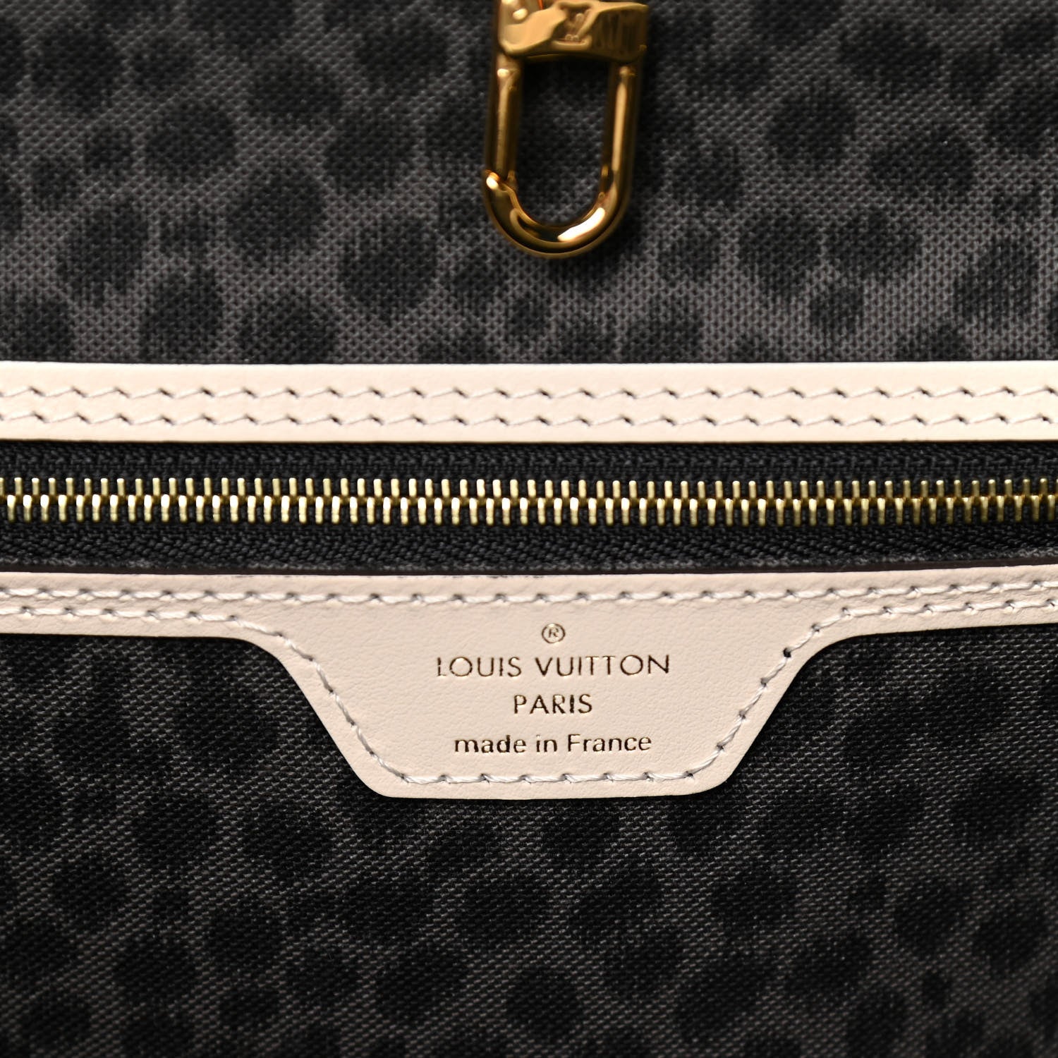 Louis Vuitton Monogram Giant Wild At Heart Neverfull MM Creme 6 of 9