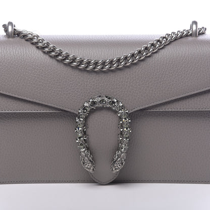 Gucci Pebbled Calfskin Small Dionysus Shoulder Bag Dusty Grey 8 of 10