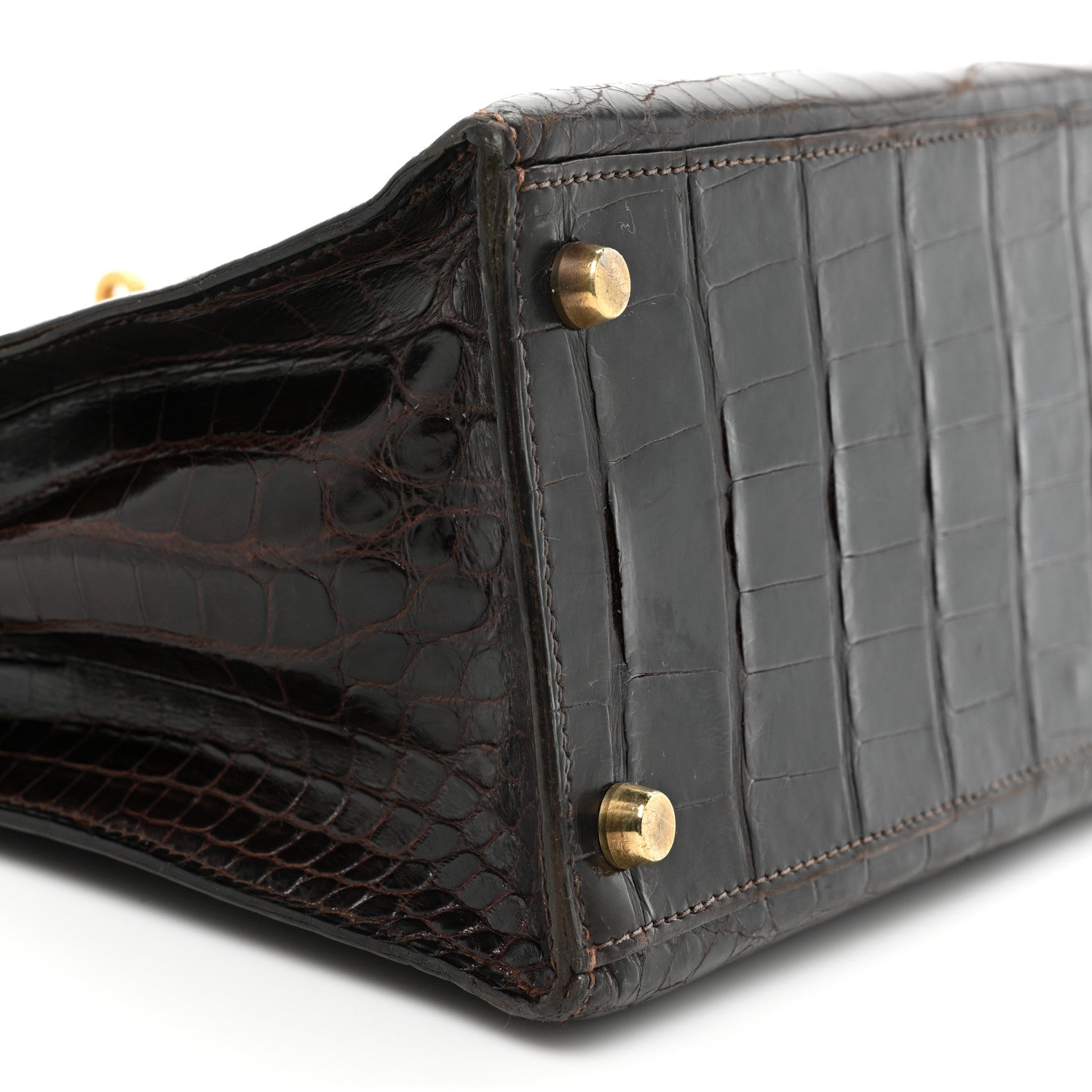 Hermes Shiny Alligator Kelly Sellier 28 Ebene 8 of 19