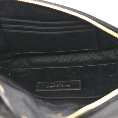 Saint Laurent Grain De Poudre Monogram Belt Bag Black 7 of 18