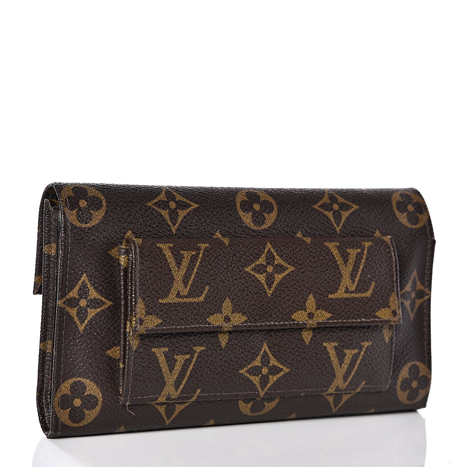 Louis Vuitton Monogram Double Sided Flap Wallet 2 of 10