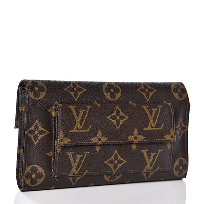 Louis Vuitton Monogram Double Sided Flap Wallet 2 of 10