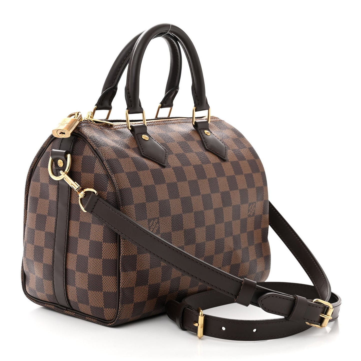 Damier Ebene Speedy Bandouliere 25