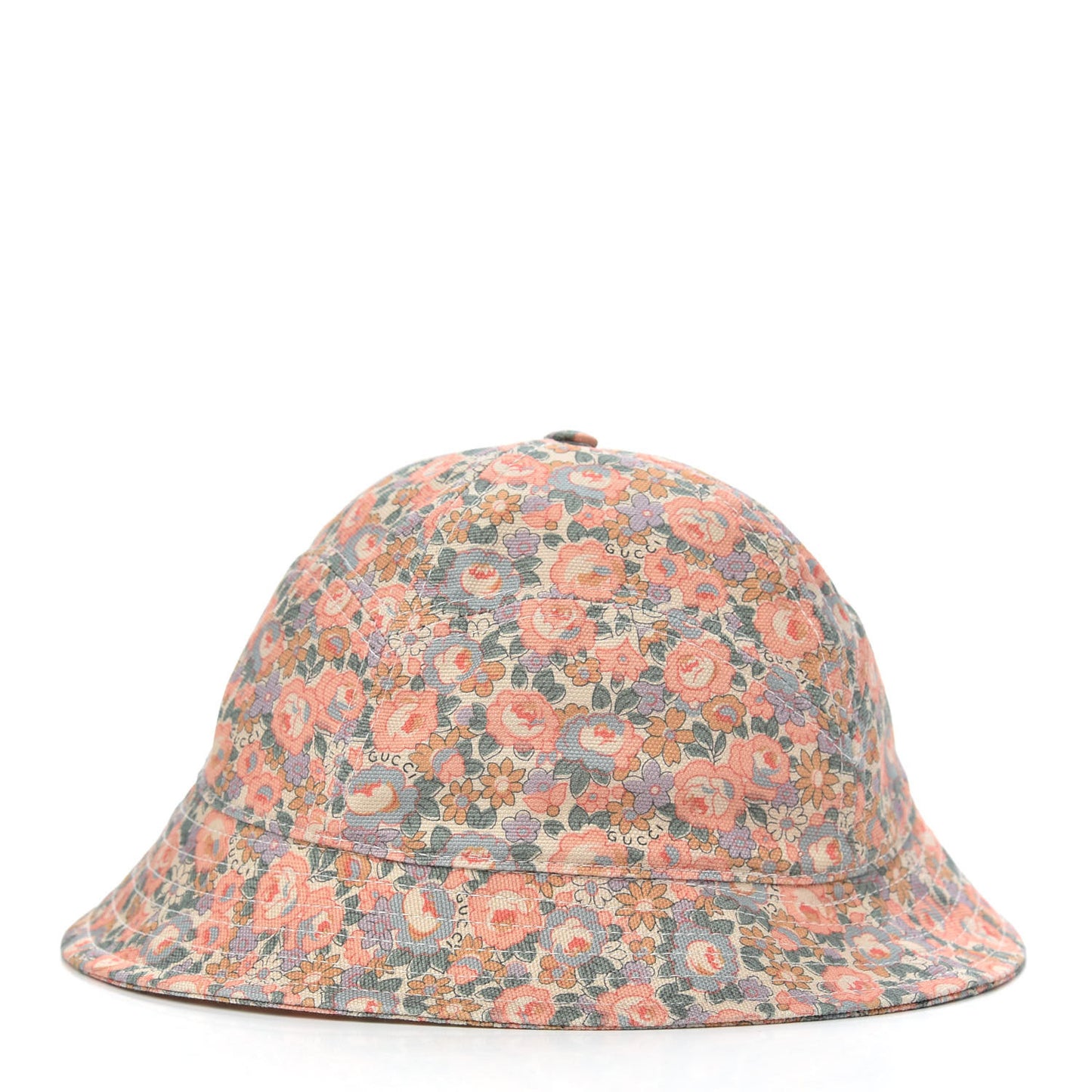 X LIBERTY OF LONDON Canvas Infinity Abbey Bucket Hat M Perfect Pink Ivory