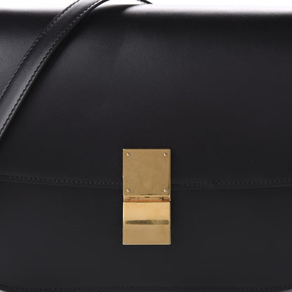Celine Box Calfskin Medium Classic Box Flap Bag Black 10 of 10
