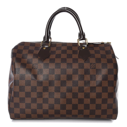 Louis Vuitton Damier Ebene Speedy 30 1 of 14
