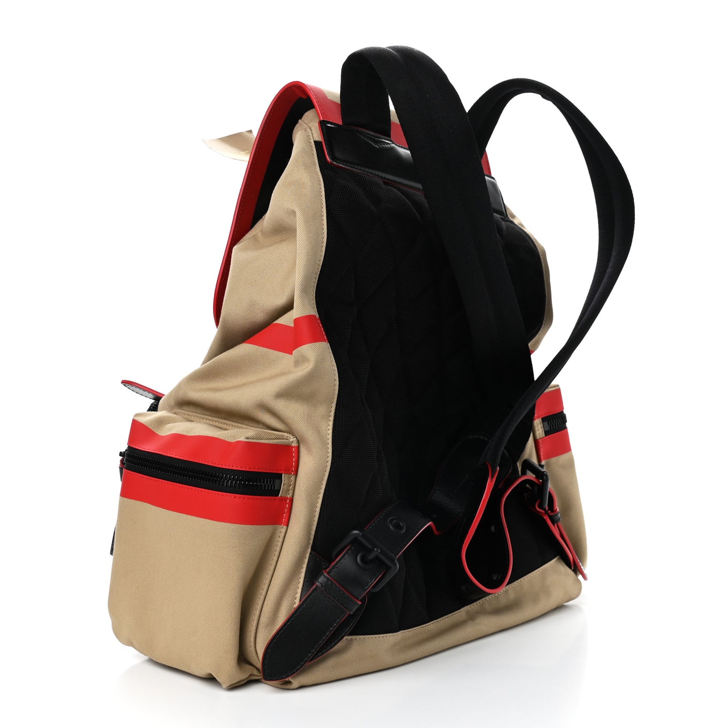 X KRIS WU Canvas Embroidered XL Rucksack Backpack Honey