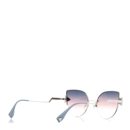 Fendi Metal Fendi FF0242/S Sunglasses Blue 4 of 8