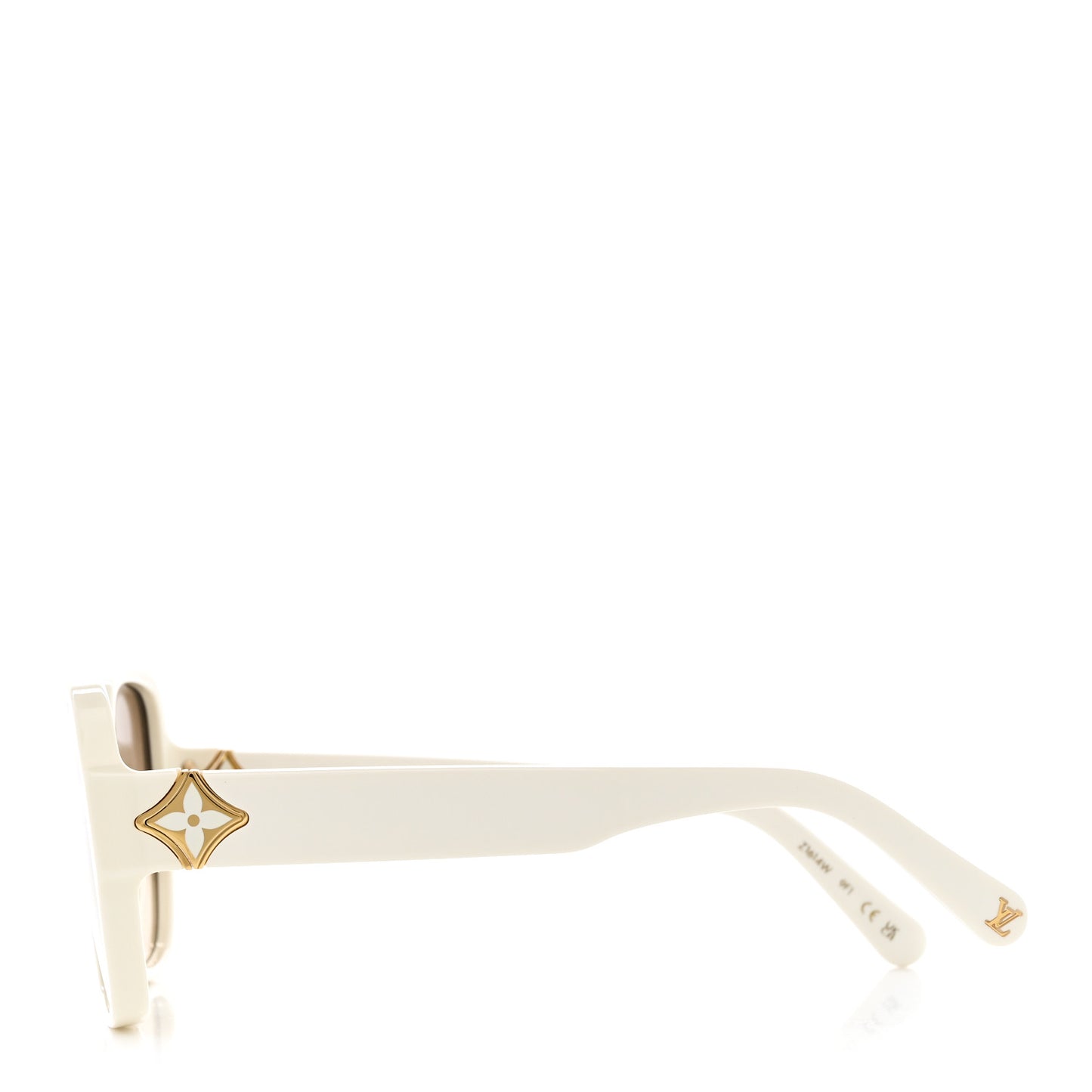 My LV Flower Square Sunglasses Z1613W White