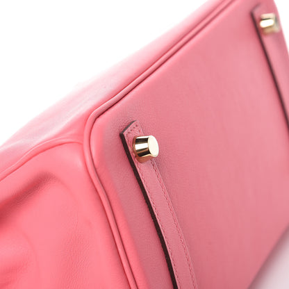 Hermes Swift Birkin 25 Rose Azalee 21 of 36