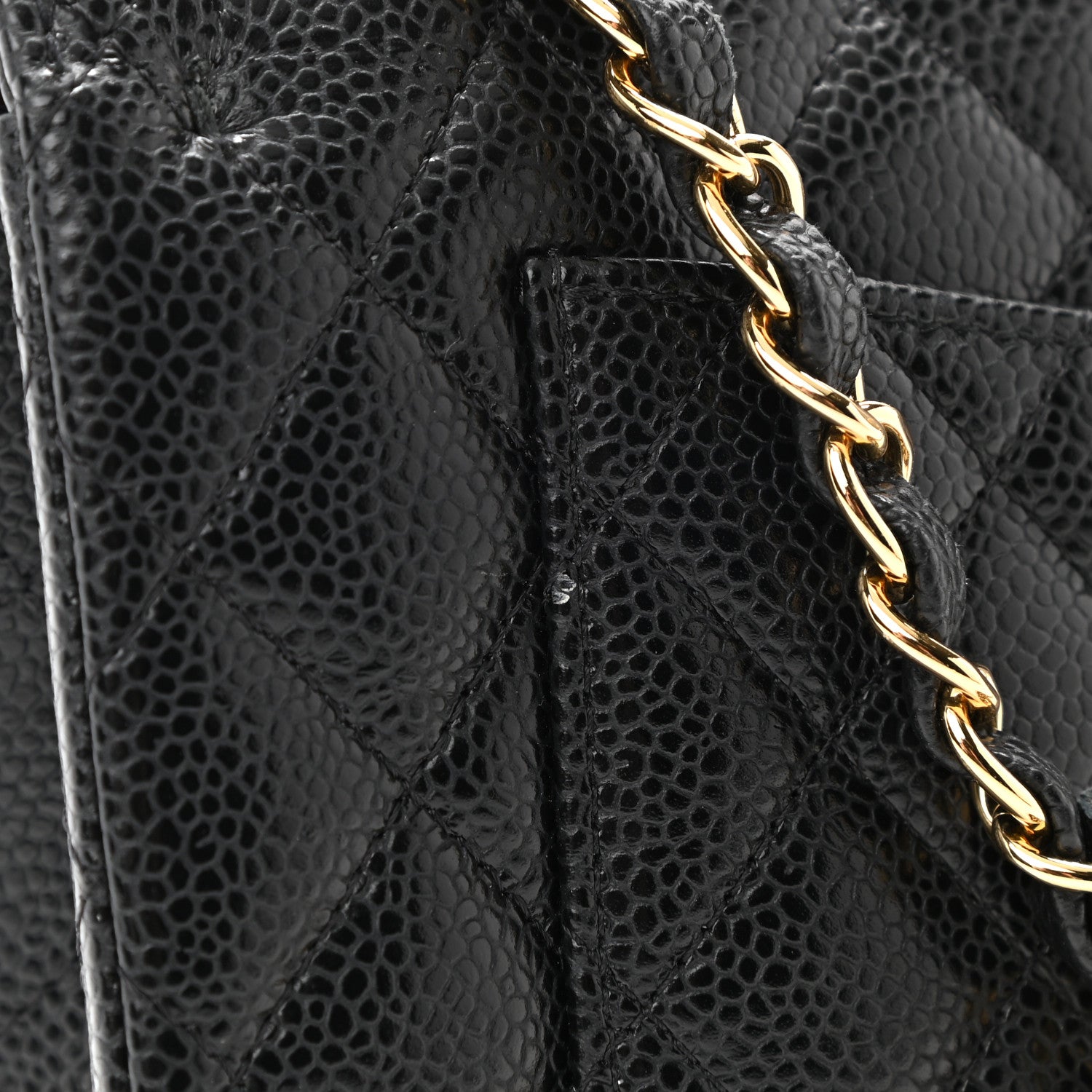 Chanel Caviar Quilted Small Double Flap Black 11 of 12
