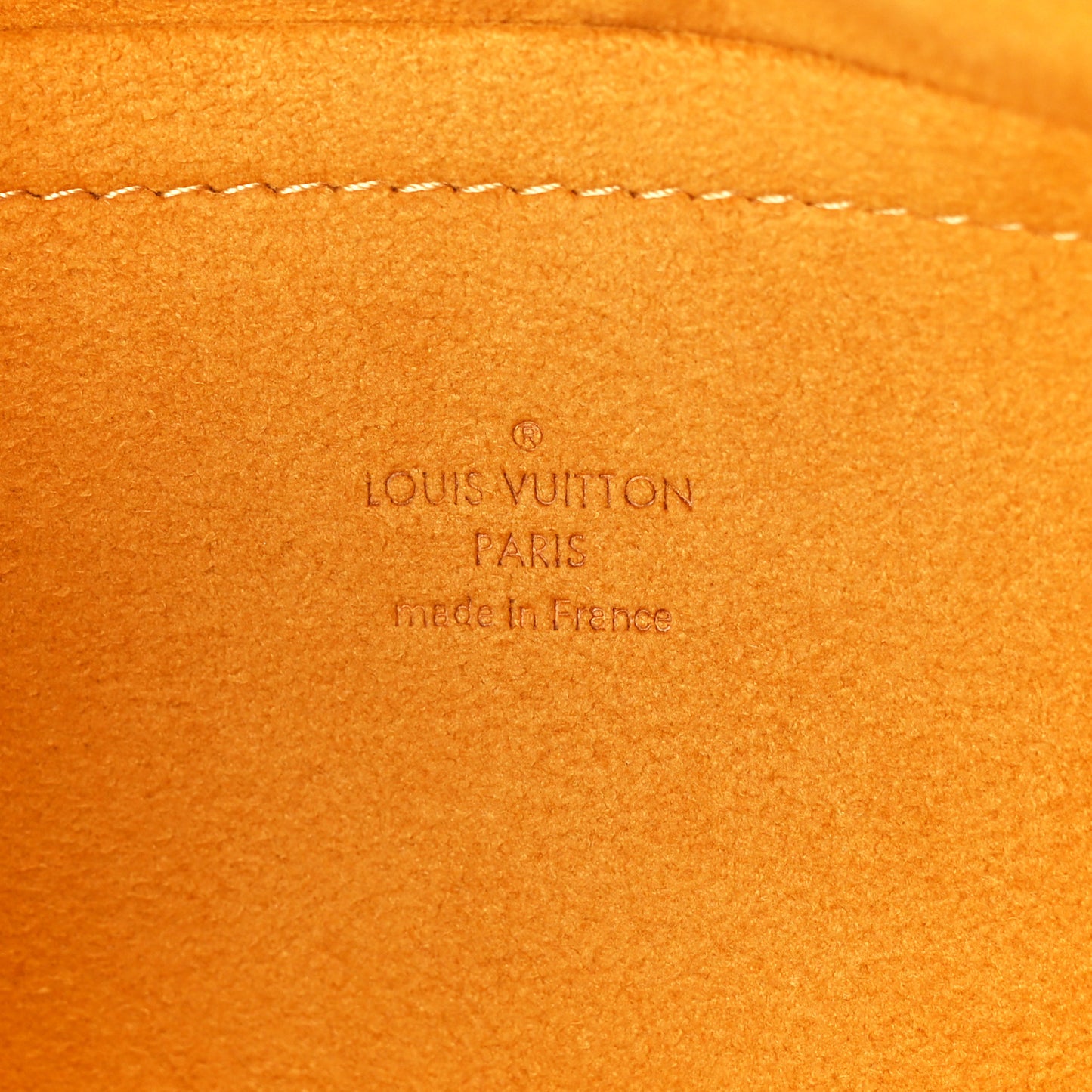 Monogram Denim Bum Bag Blue