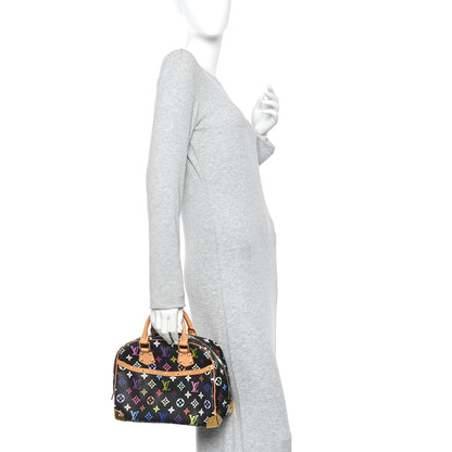 Louis Vuitton Monogram Multicolor Trouville Black 2 of 11