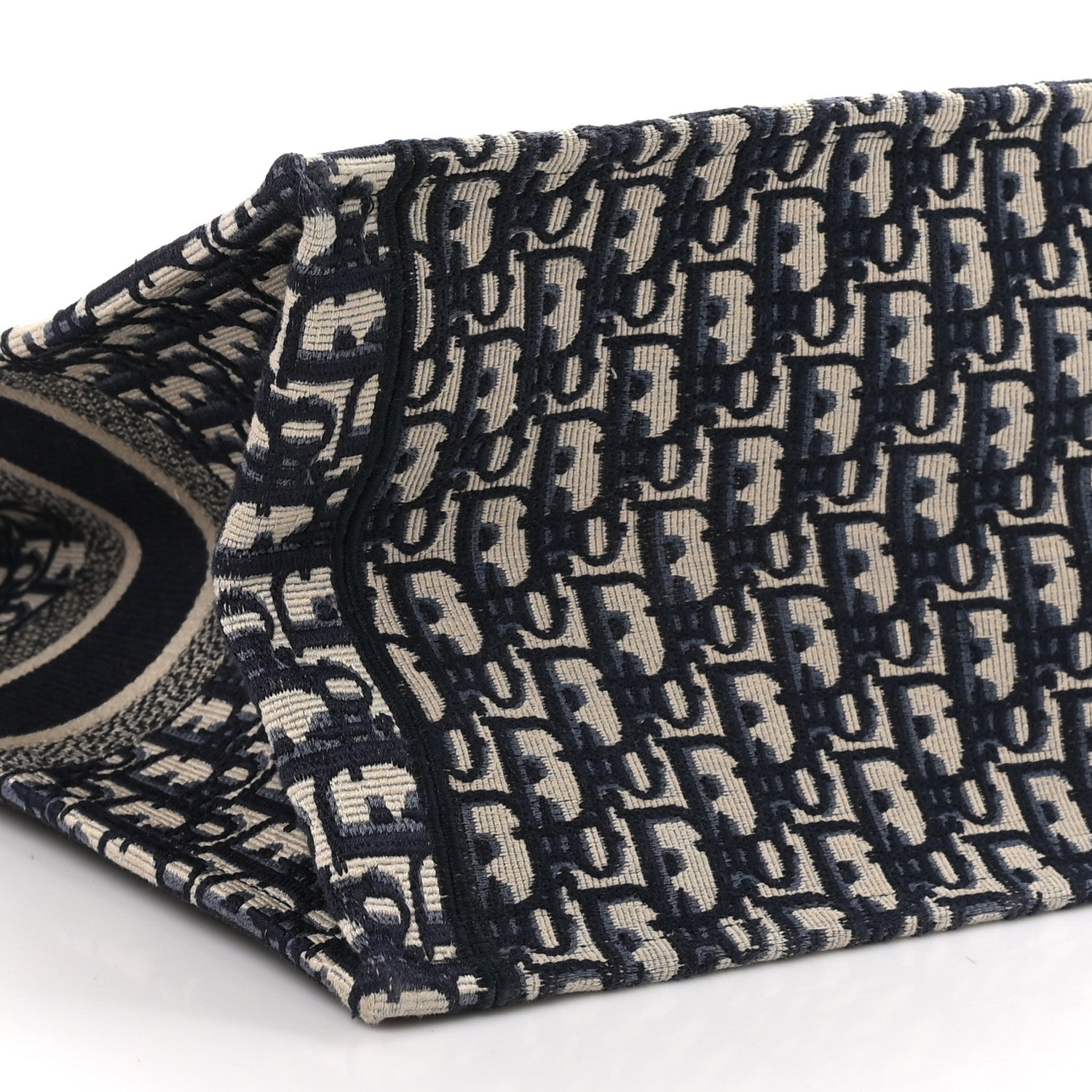Christian Dior Oblique Large Book Tote Blue Multicolor 9 of 12
