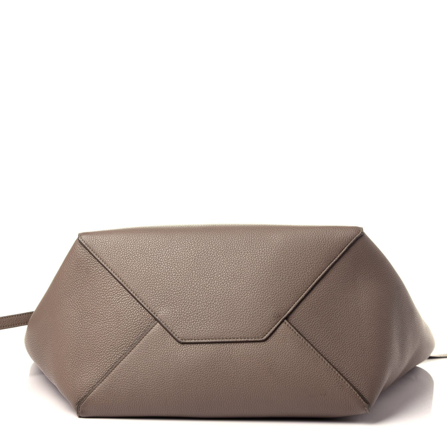 Celine Soft Grained Calfskin Small Belt Cabas Phantom Taupe 10 of 11