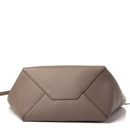 Celine Soft Grained Calfskin Small Belt Cabas Phantom Taupe 10 of 11