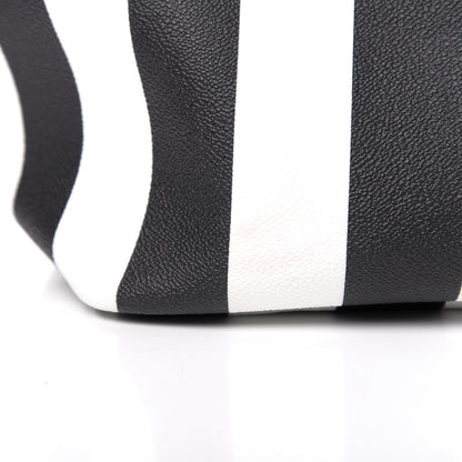 Givenchy Coated Canvas Striped Large Antigona Tote Black White 15 of 15