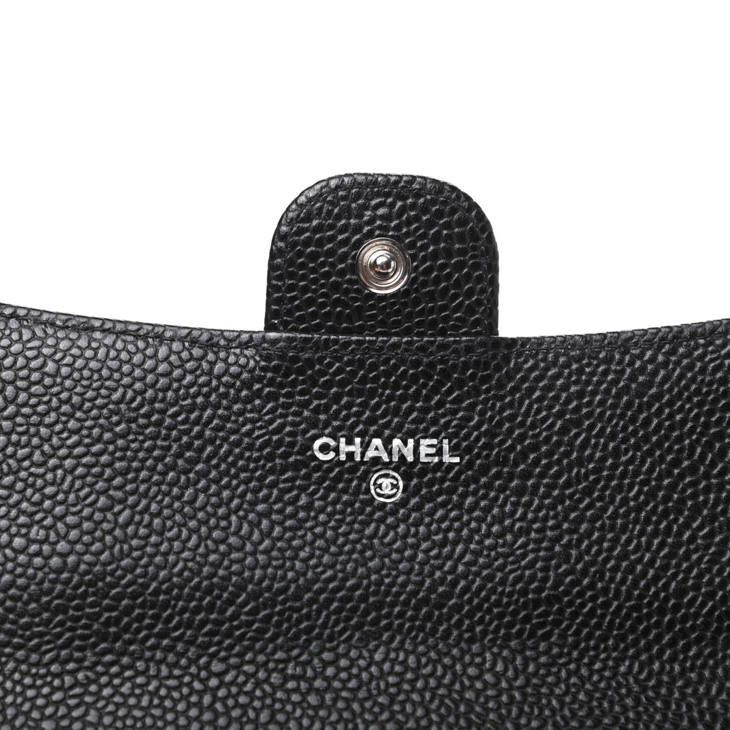 Chanel Caviar Quilted Large Flap Wallet Black 6 of 10