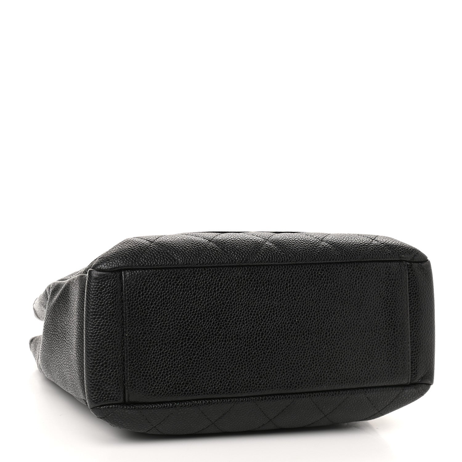 Chanel Caviar Quilted Petit Shopping Tote PST Black 4 of 9