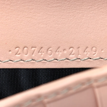 Gucci Monogram Joy Zip Around Organizer Wallet Pink 7 of 8