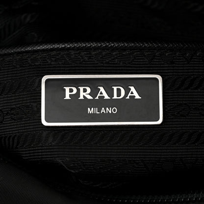 Prada Tessuto Nylon Saffiano Small Vela Messenger Black 6 of 14
