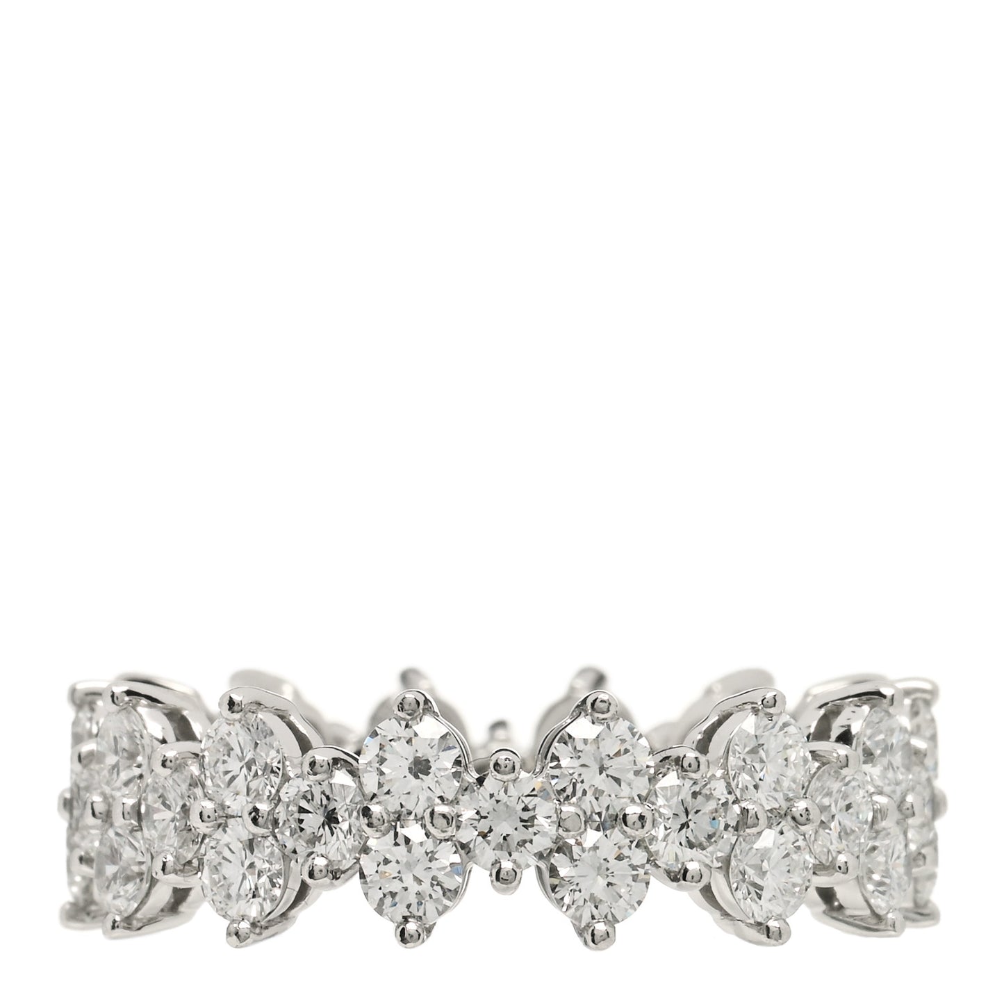 Platinum Diamond Aria Eternity Ring 50 5.25
