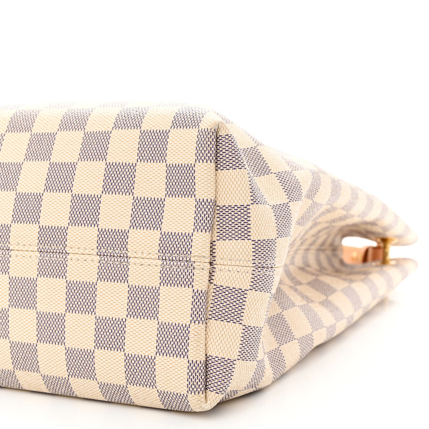 Louis Vuitton Damier Azur Graceful MM Rose Ballerine 9 of 11