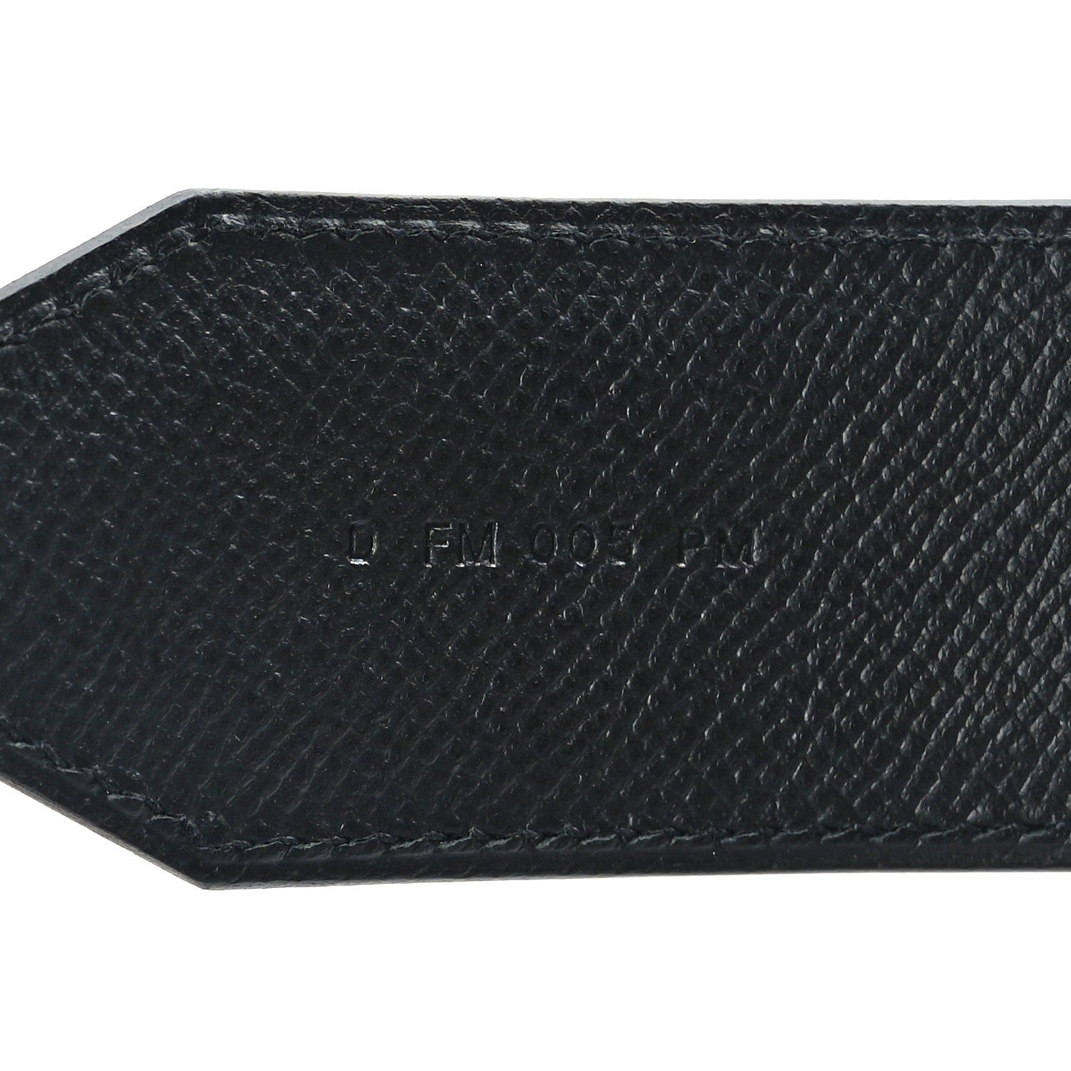 Hermes Epsom 40mm Hexagone Tressage Shoulder Strap Black Craie Gold 5 of 5