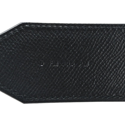 Hermes Epsom 40mm Hexagone Tressage Shoulder Strap Black Craie Gold 5 of 5