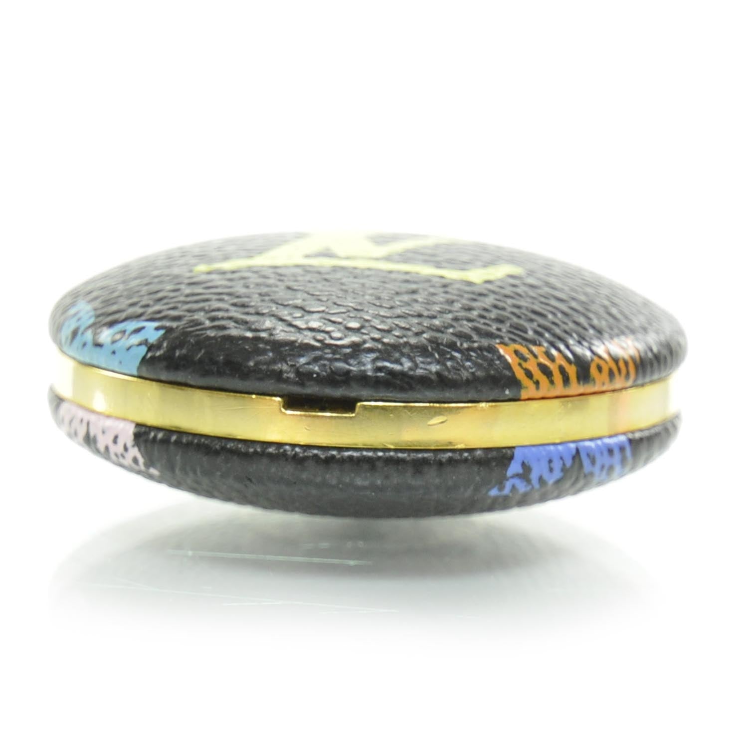 Louis Vuitton Monogram Multicolor Astropill Light Key Holder Black 5 of 8