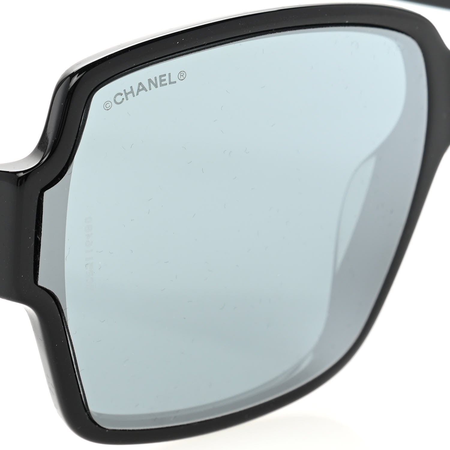 Chanel Acetate Square CC Sunglasses 5385 Black 7 of 8