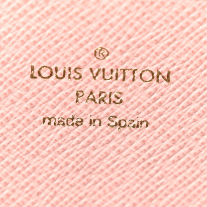 Louis Vuitton Monogram Clemence Wallet Rose Ballerine 6 of 11
