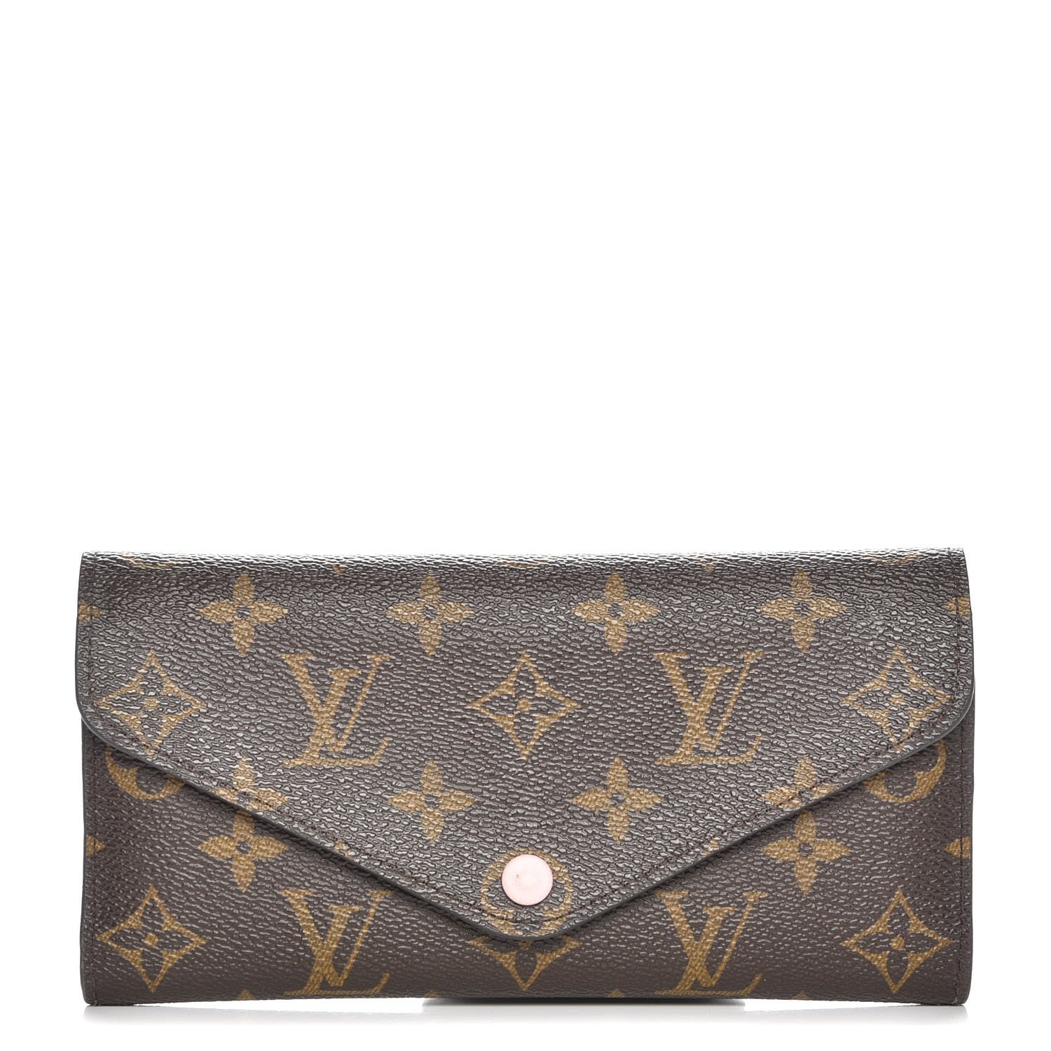 Louis Vuitton Monogram Josephine Wallet Rose Ballerine 1 of 9