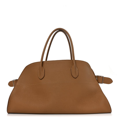 The Row Matte Grained Calfskin EW Margaux Rubber 1 of 9
