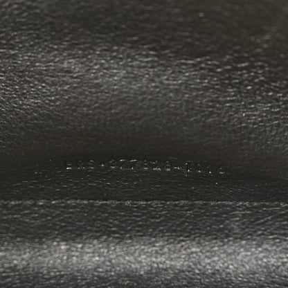 Saint Laurent Grain De Poudre Matelasse Chevron Monogram Chain Wallet Nude Powder 7 of 14