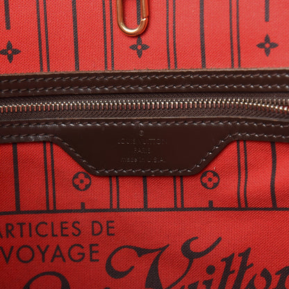 Louis Vuitton Damier Ebene Neverfull MM 6 of 17