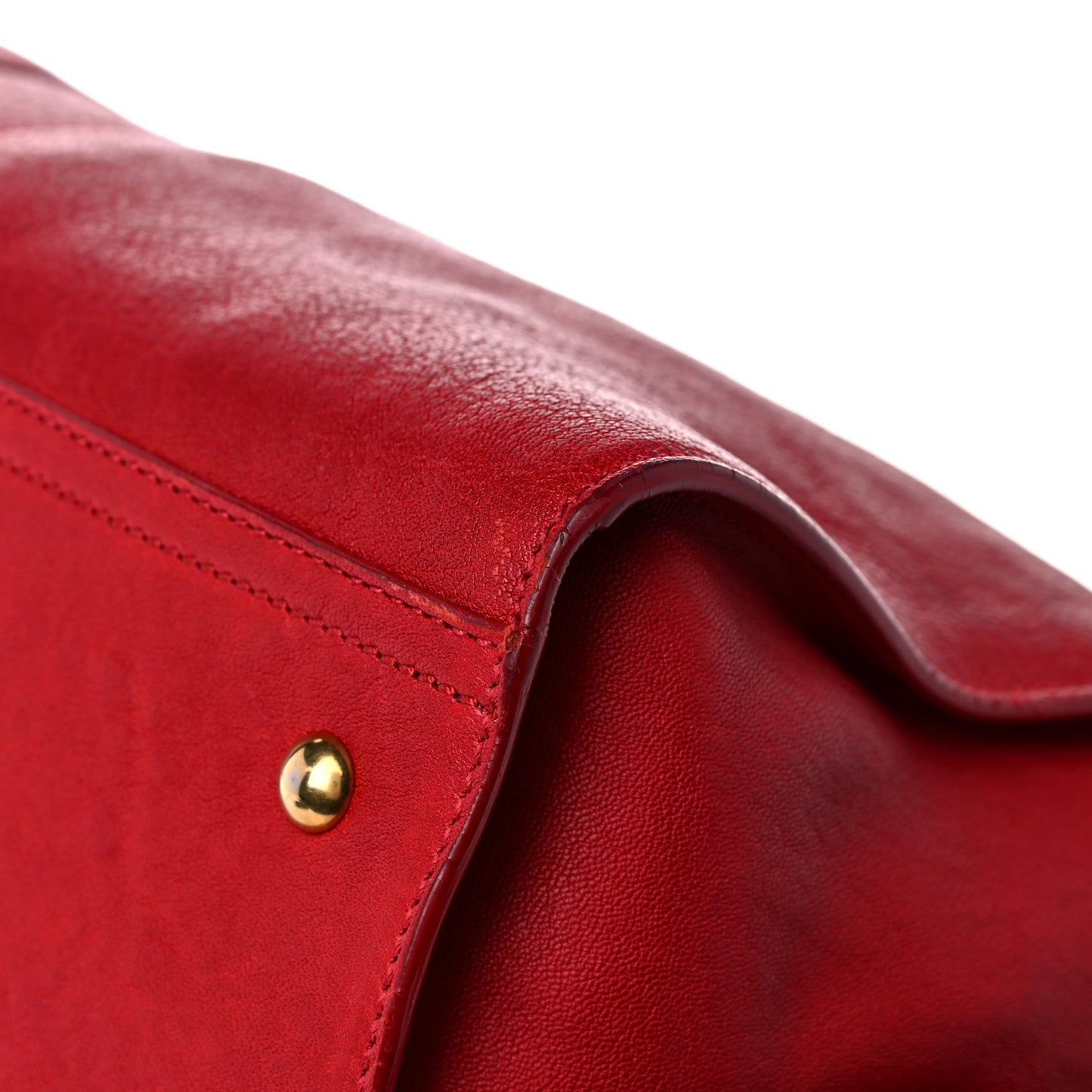 Sheepskin Medium Cabas ChYc Red