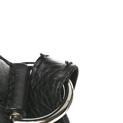 Gucci Pebbled Calfskin Medium Techno Horsebit Shoulder Flap Bag Black 14 of 14