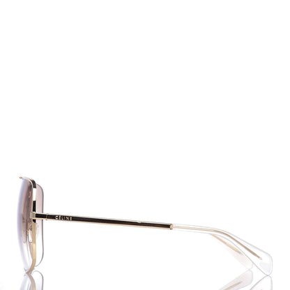 Celine Metal Sunglasses CL 41808/S Gold 3 of 7