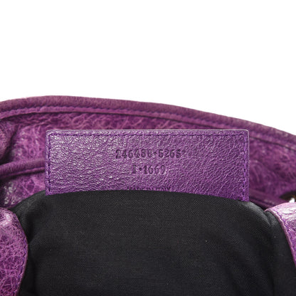 Balenciaga Agneau Classic Hardware Mini Pompon Ultraviolet 7 of 8