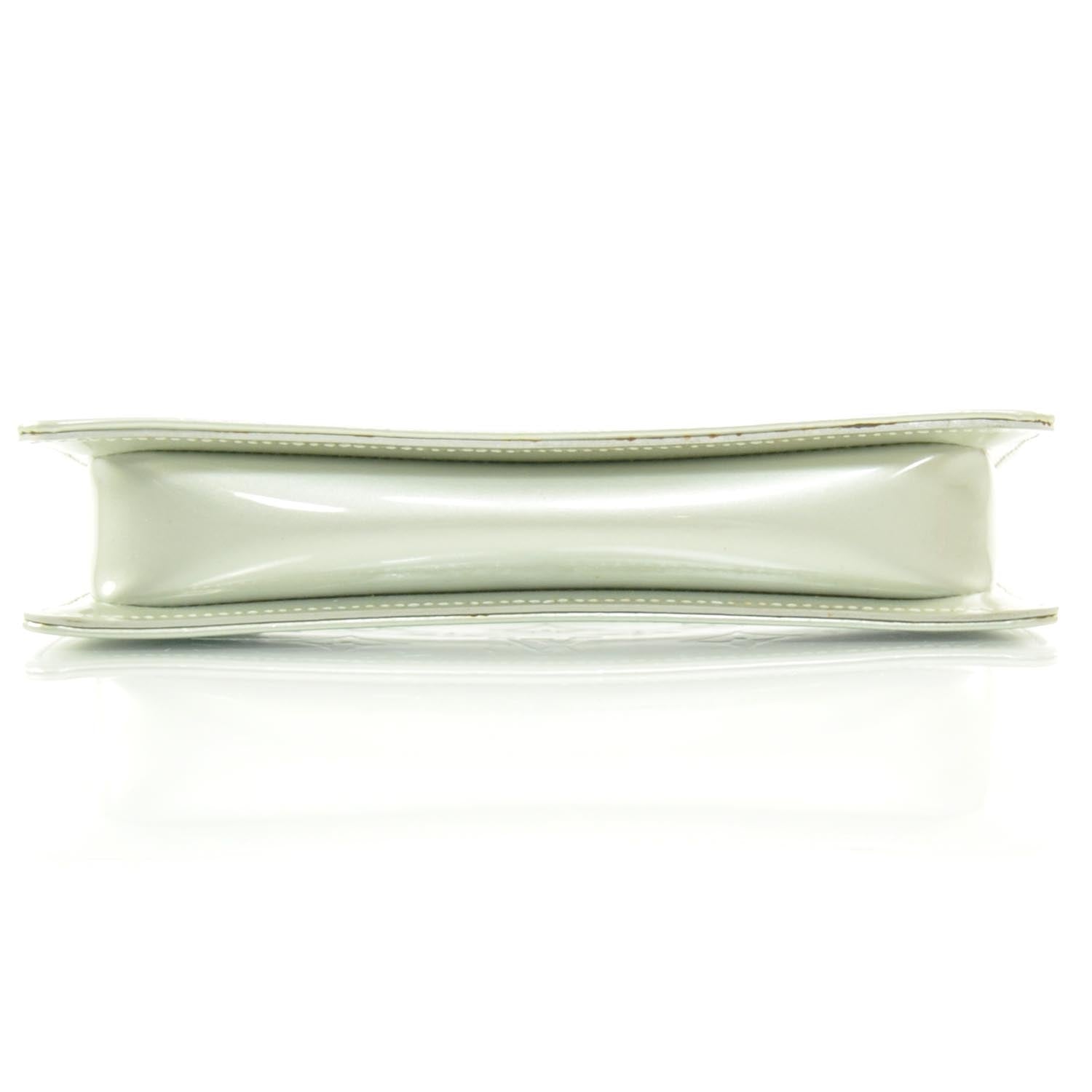 Louis Vuitton Vernis Lexington Pochette Silver 5 of 8