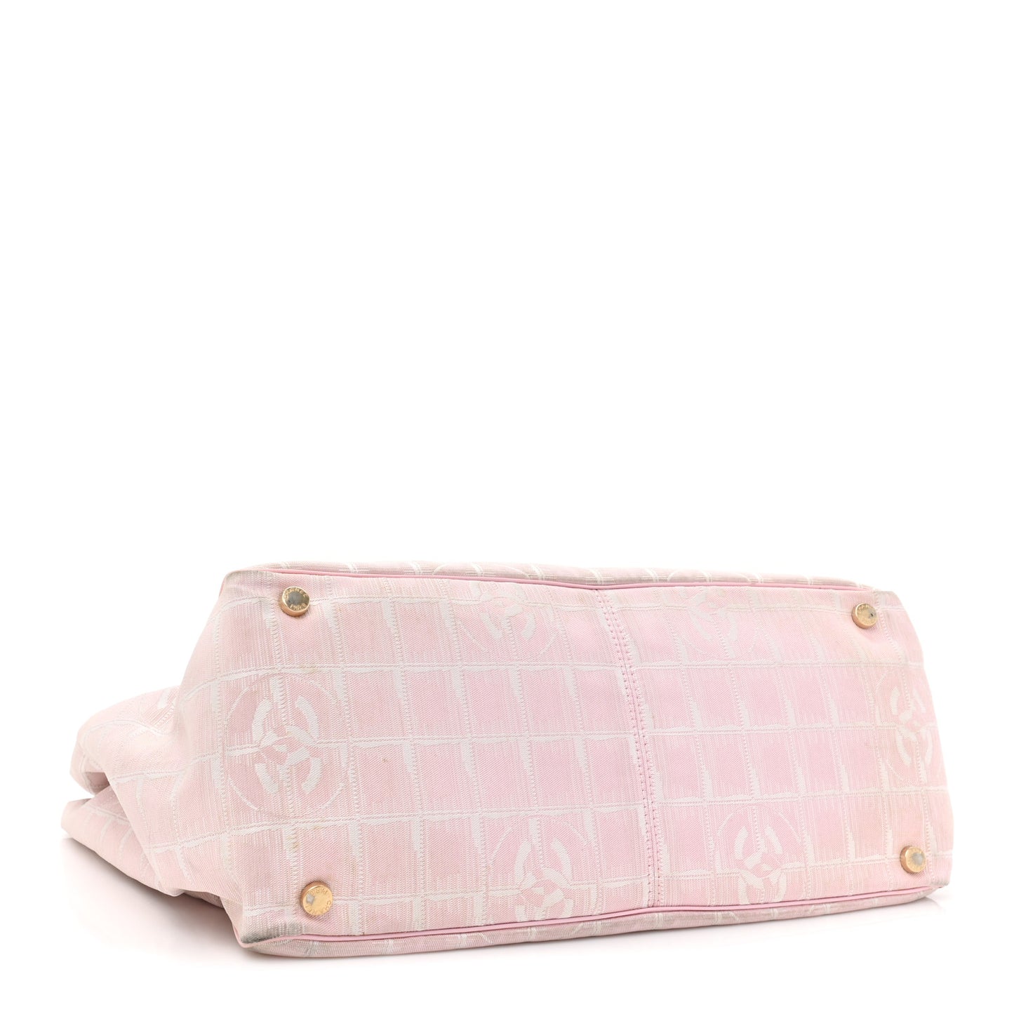 Nylon Medium Travel Tote Pink