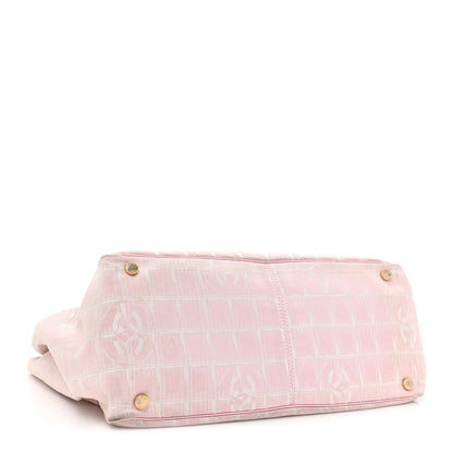 Chanel Nylon Medium Travel Tote Pink 4 of 19
